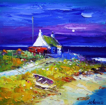 Eveninglight Isle of Tiree 16x16 Eveninglight Isle of Tiree 16x16